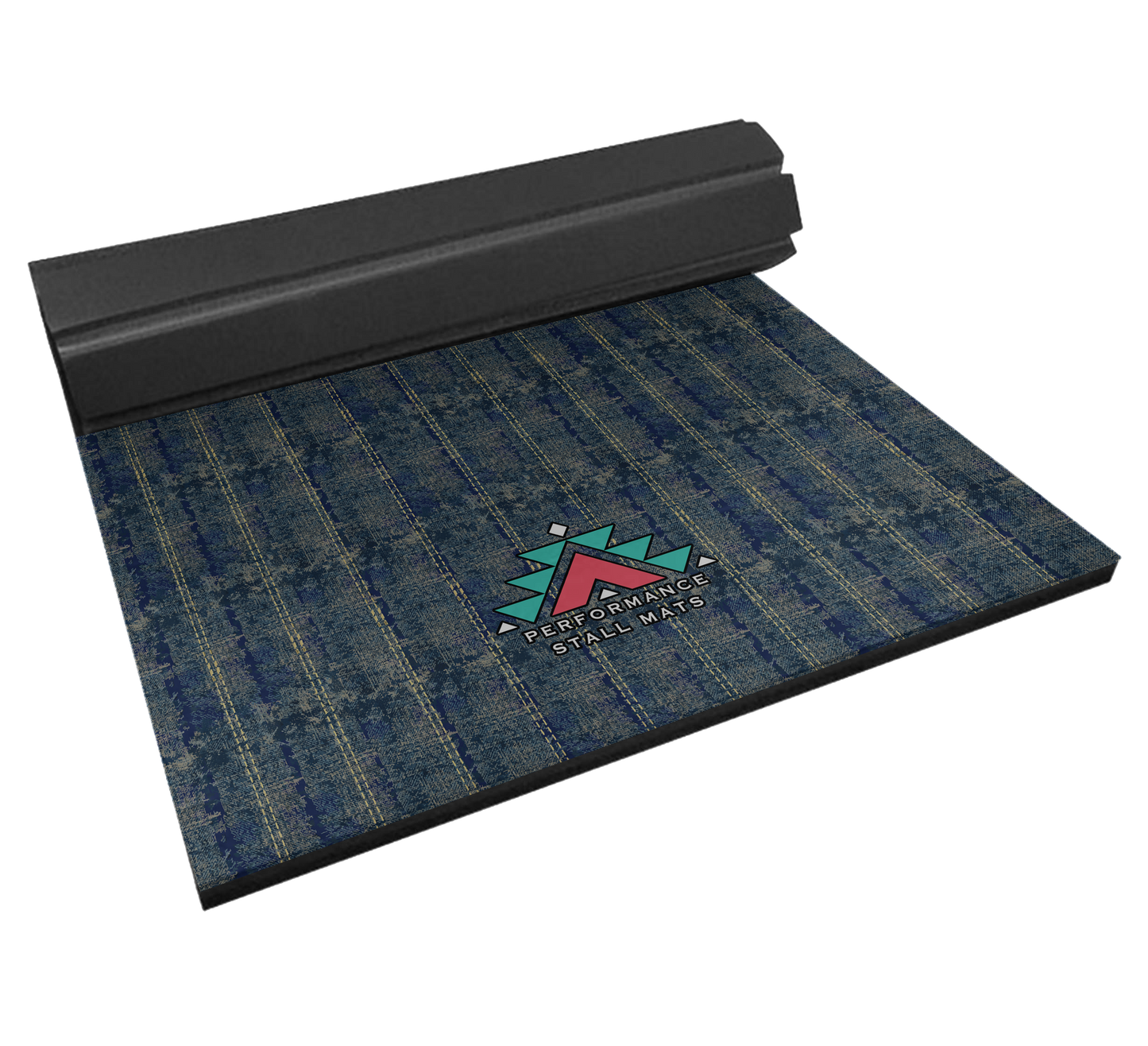 Portable Stall Mat Denim Design 5x10