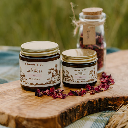 The Wild Rose - Rose Infused Organic Tallow Balm Moisturizer