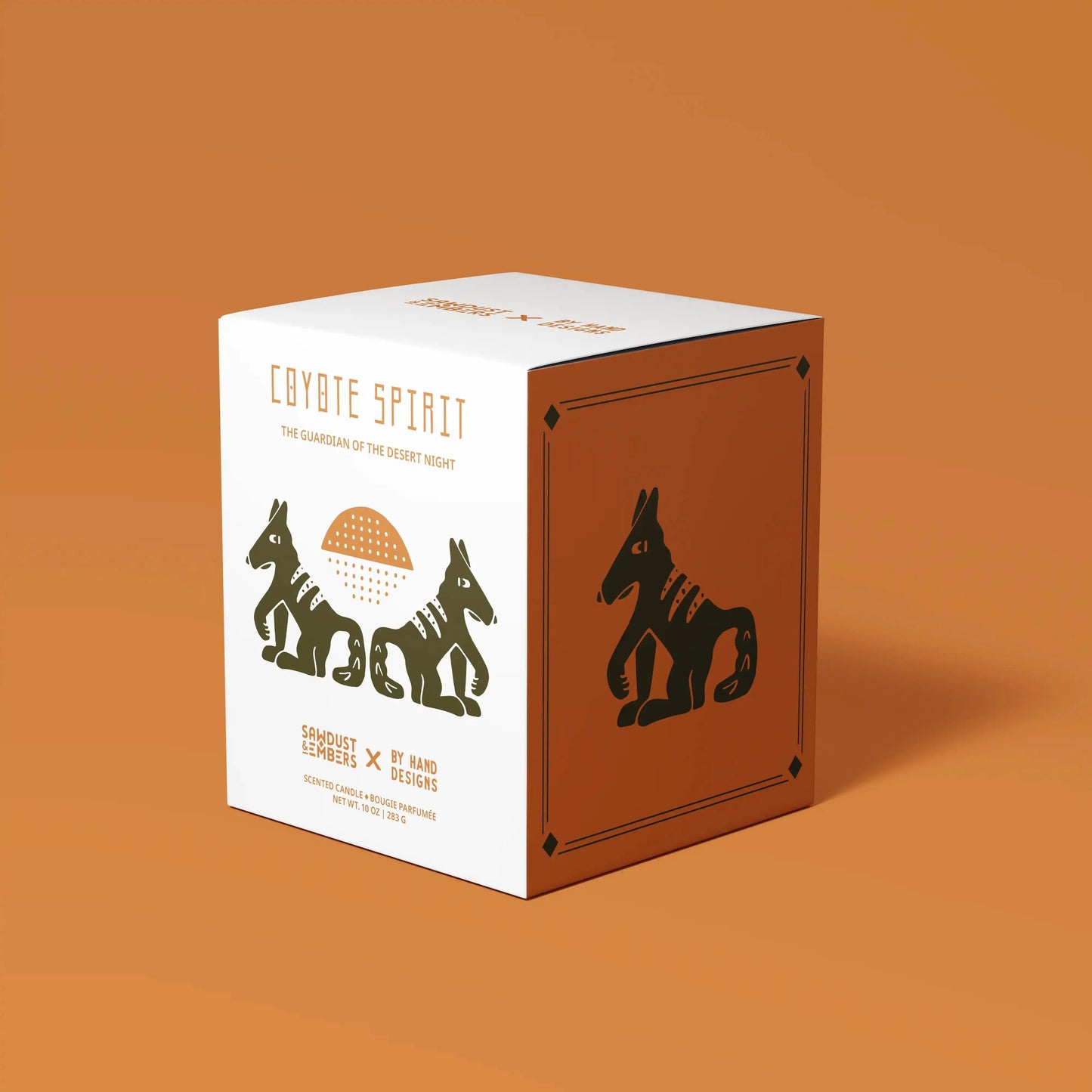 Coyote Spirit - Guardian of the Desert Night Candle