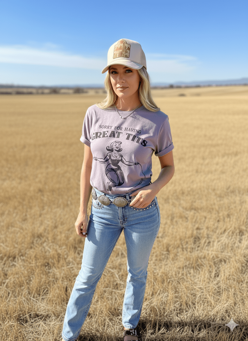 Sorry For Having Great Tits Graphic Tee