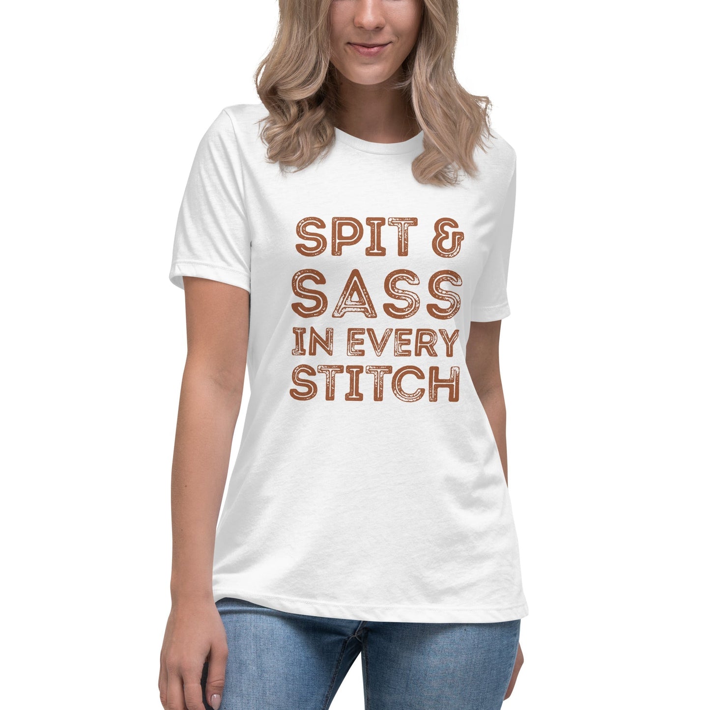 Spit and Sass Rustic Design Tee