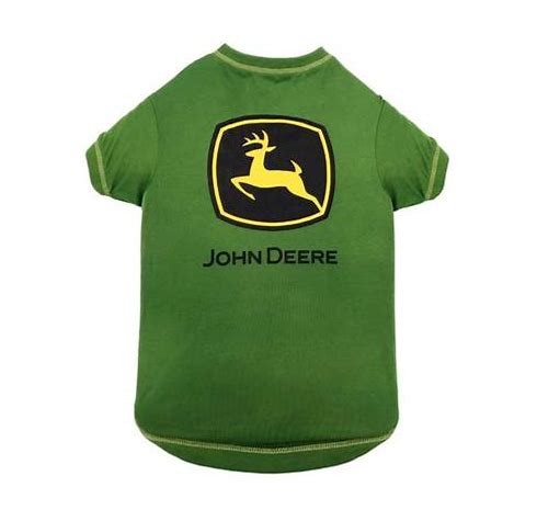 Pets First John Deere Dog Tee, Large