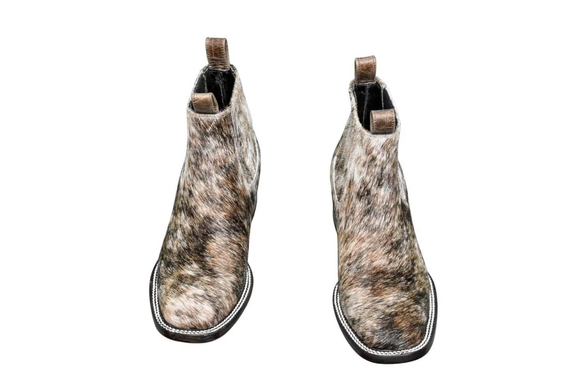 Aurora Cowhide Ankle Boots | Size 6.5 US