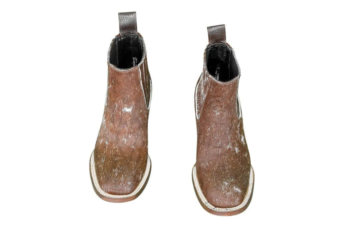 Aurora Cowhide Ankle Boots | Size 6.5 US