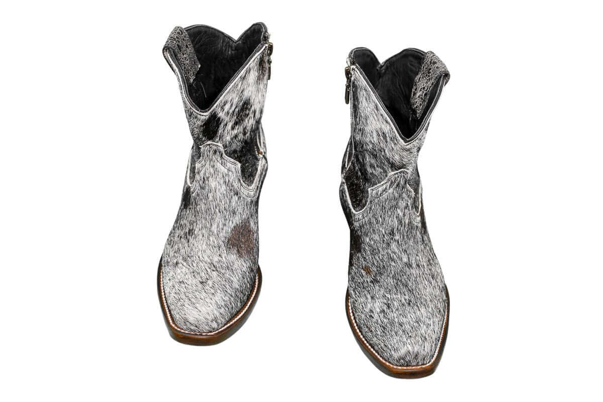 The Loretta Cowhide Boots - Size 6.5 US