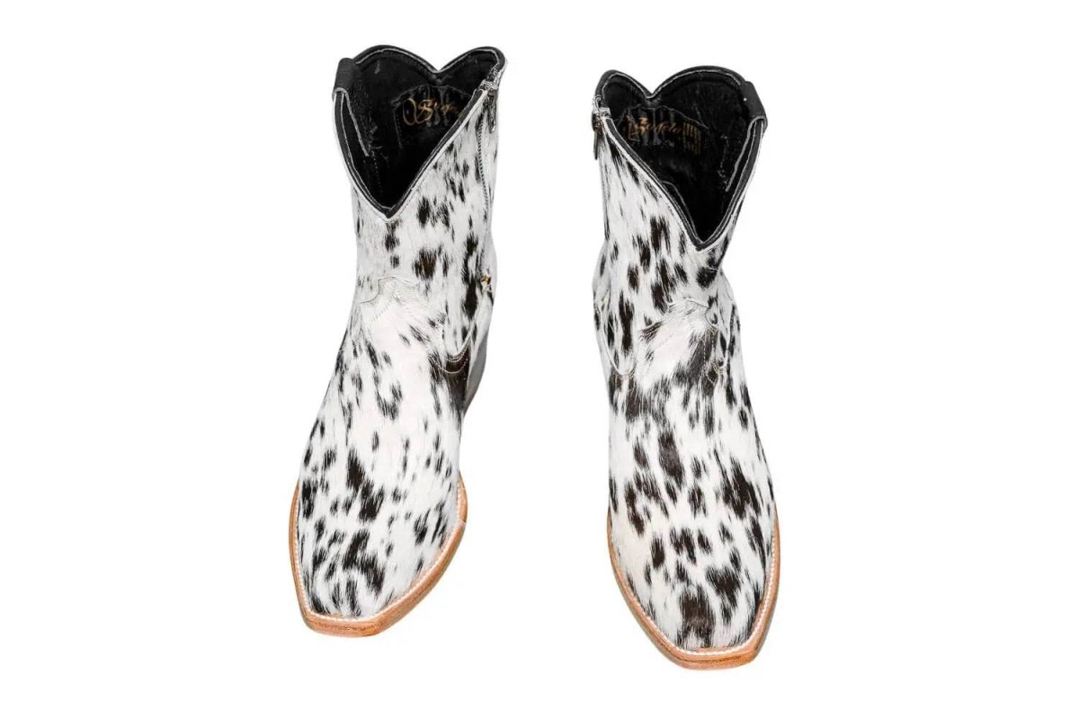 The Loretta Cowhide Boots - Size 7.5 US