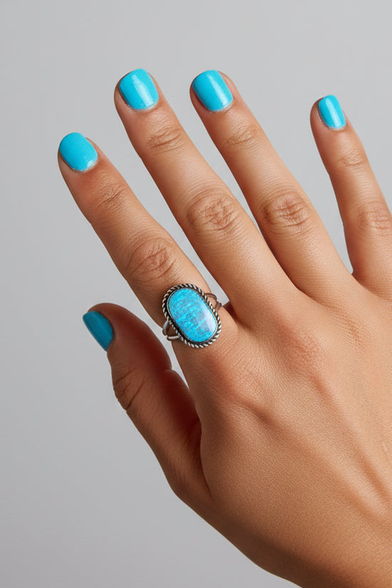 Thompson Blue Opal Ring