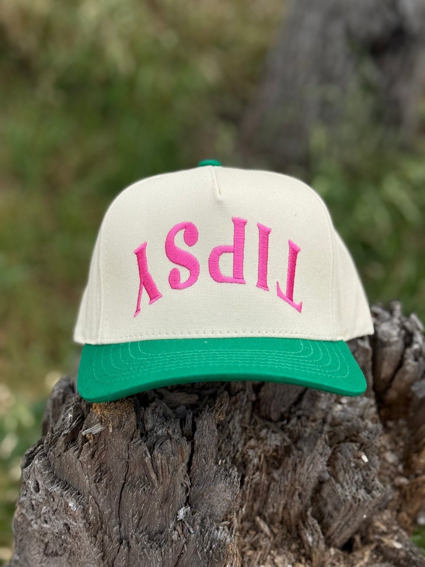Tipsy Embroidered Trucker Hat