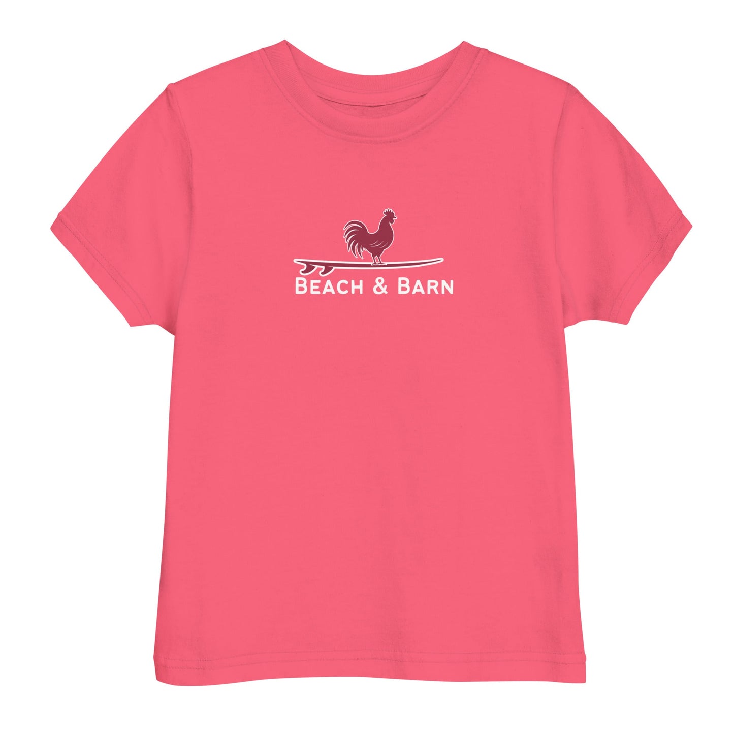 Beach And Barn Surfing Toddler's Tee