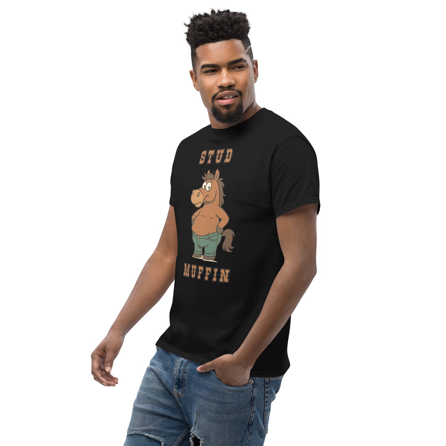 Stud Muffin Graphic T-Shirt