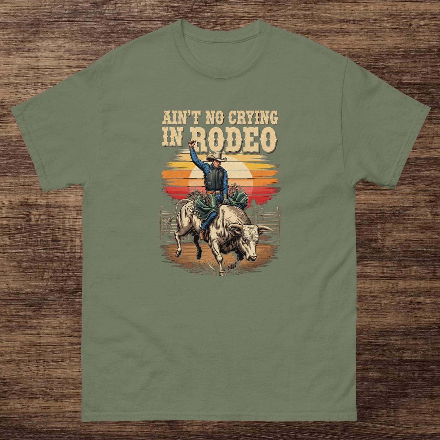 Ain't No Crying In Rodeo Graphic Tee