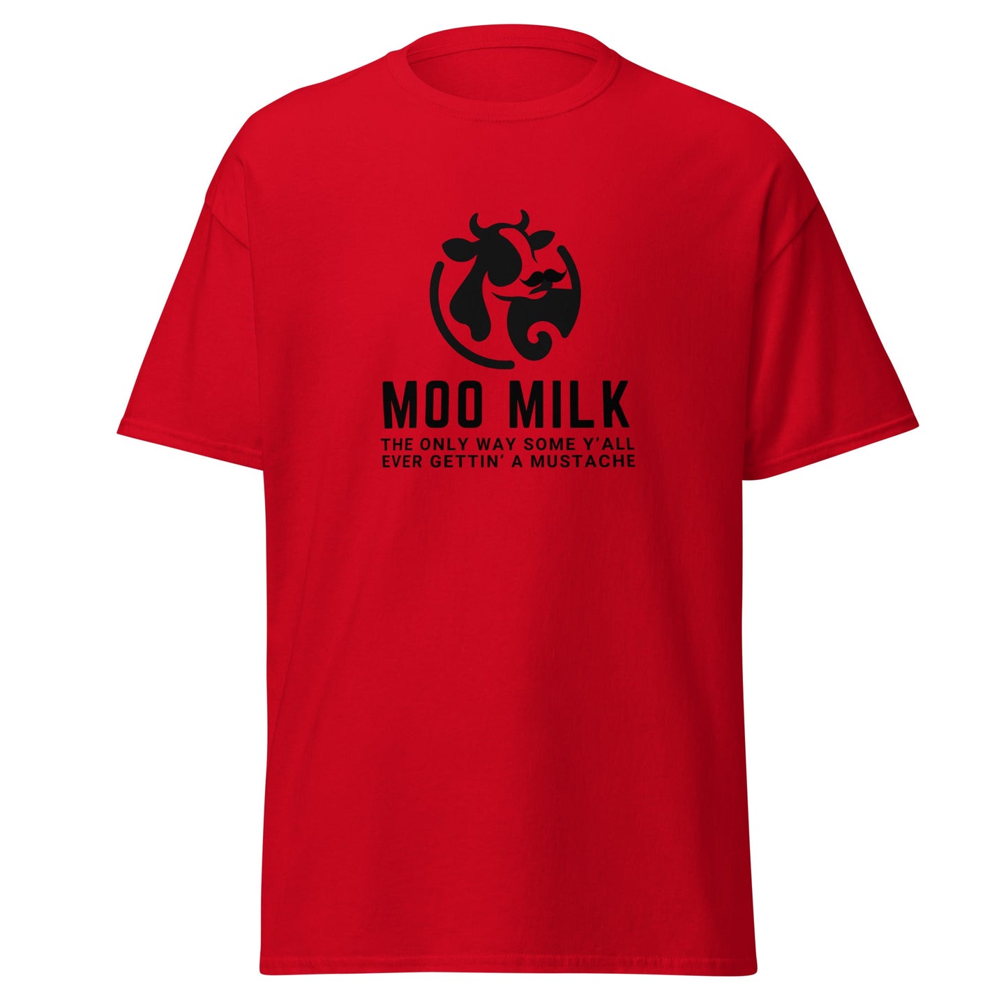 Moo Milk Mustache Tee