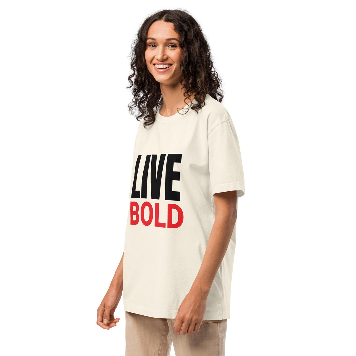 Whiskey Black - Live Bold - Unisex oversized t-shirt