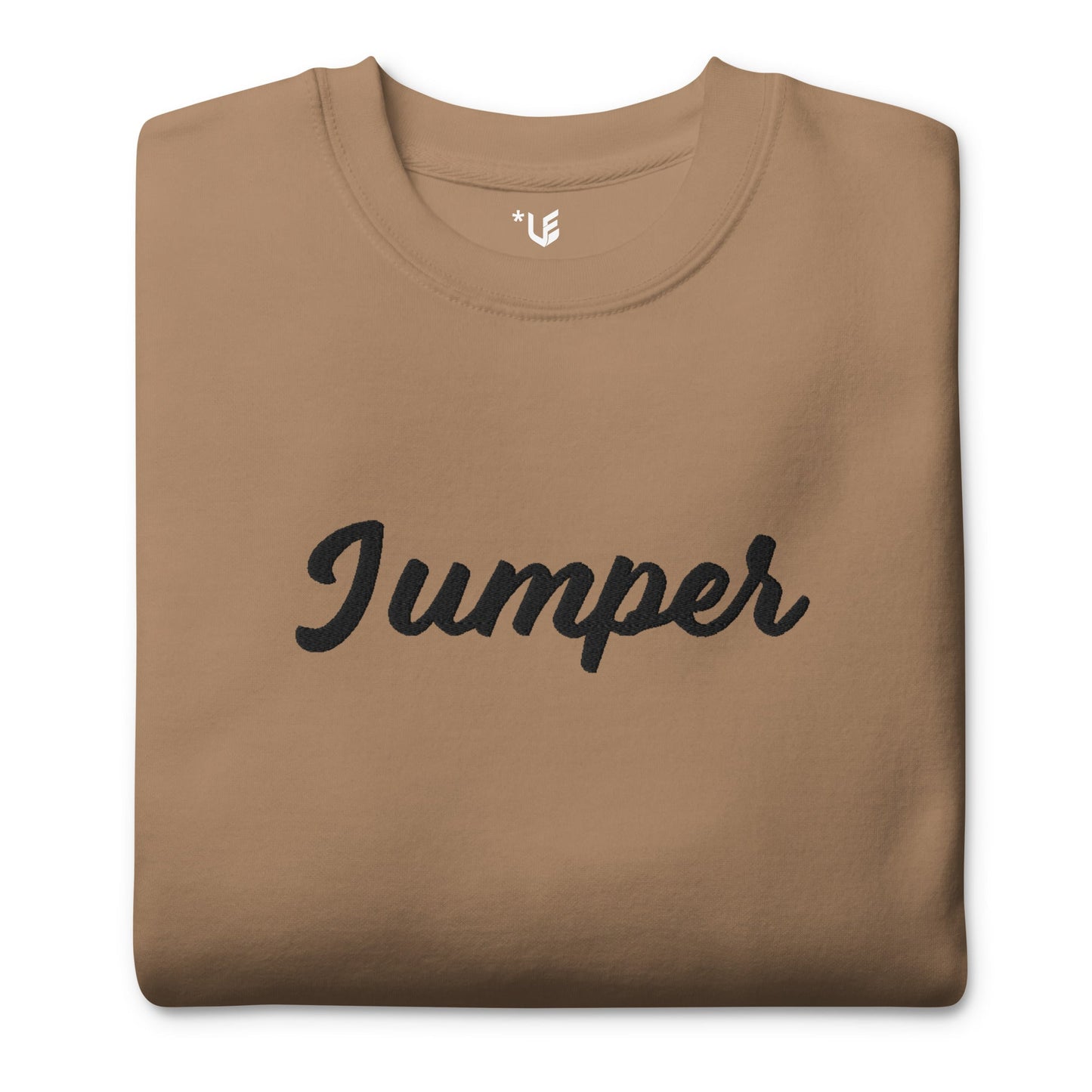 Unisex Premium Sweatshirt - Embroidered - Jumper (Darker Hues)