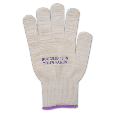 1- GLOVE - Cotton Deluxe Roping Gloves - LARGE