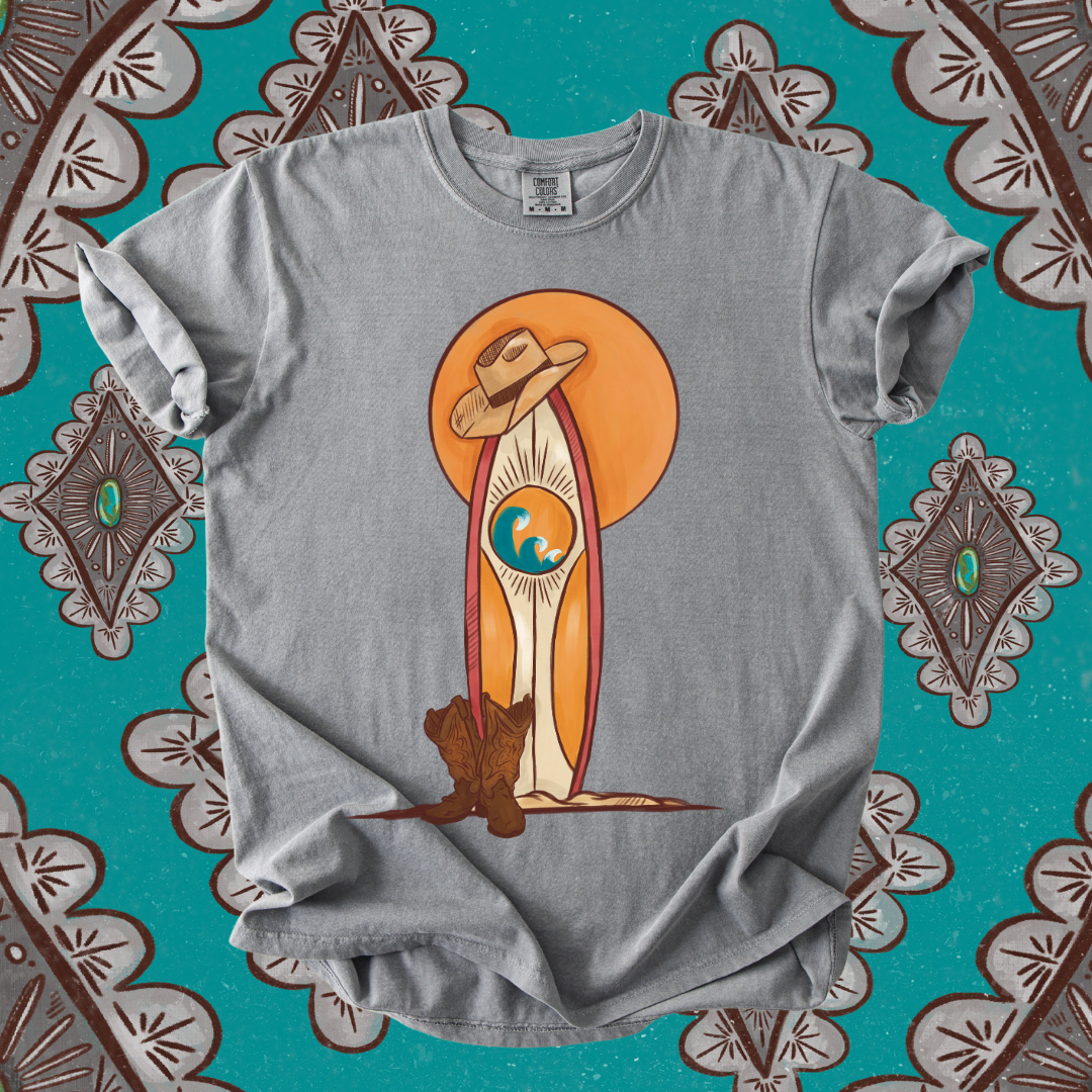 Coastal cowboy tee