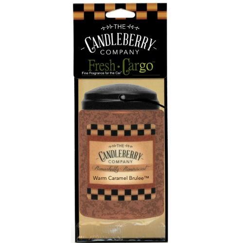 Warm Caramel Brulee™- "Fresh Cargo"®, Scent for the Car (2-PACK) (Collective)