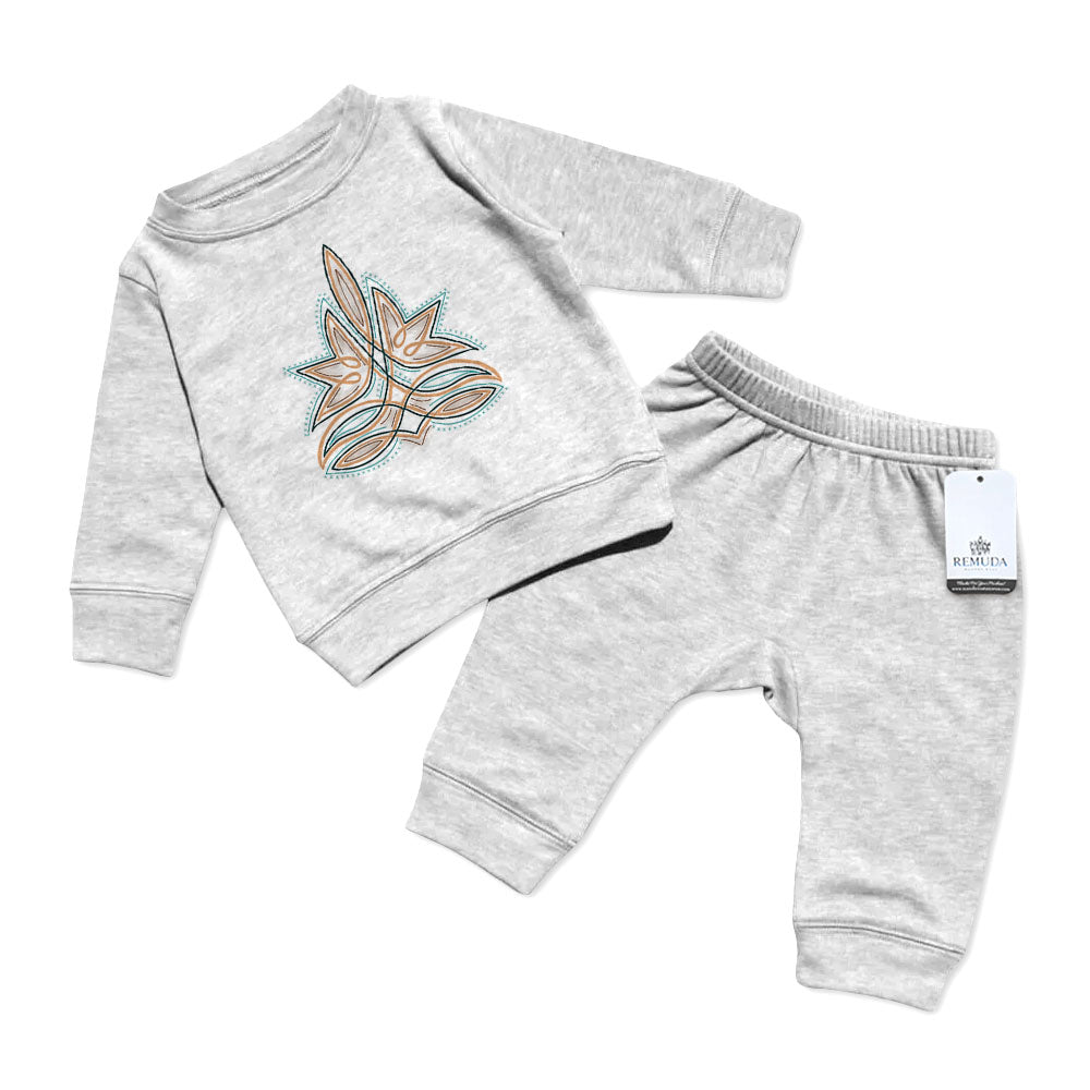 Western Boot Stitch - Infant Western 2 Piece Sweatsuit