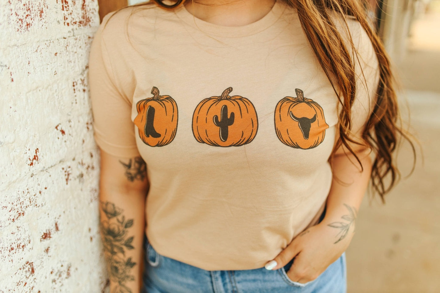 Western Pumpkins Graphic Tee