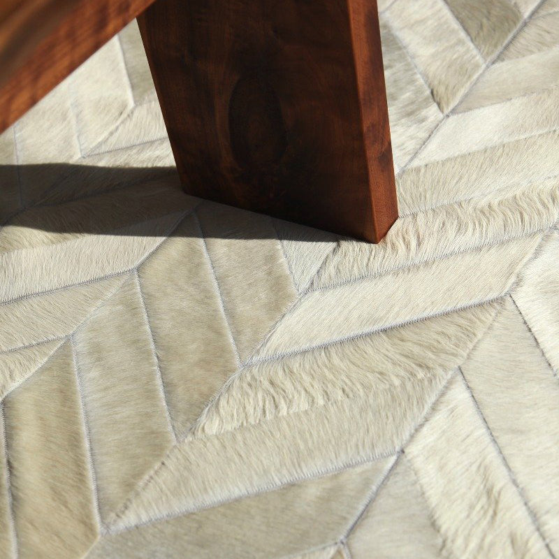 CHEVRON Cowhide Rug