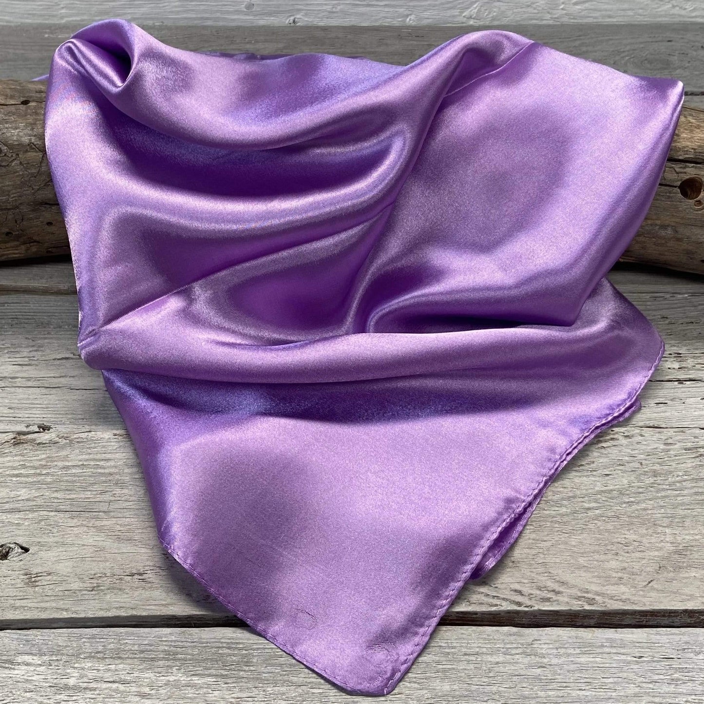 35X35" Solid Lavender Wild Rag / Scarf WRS13