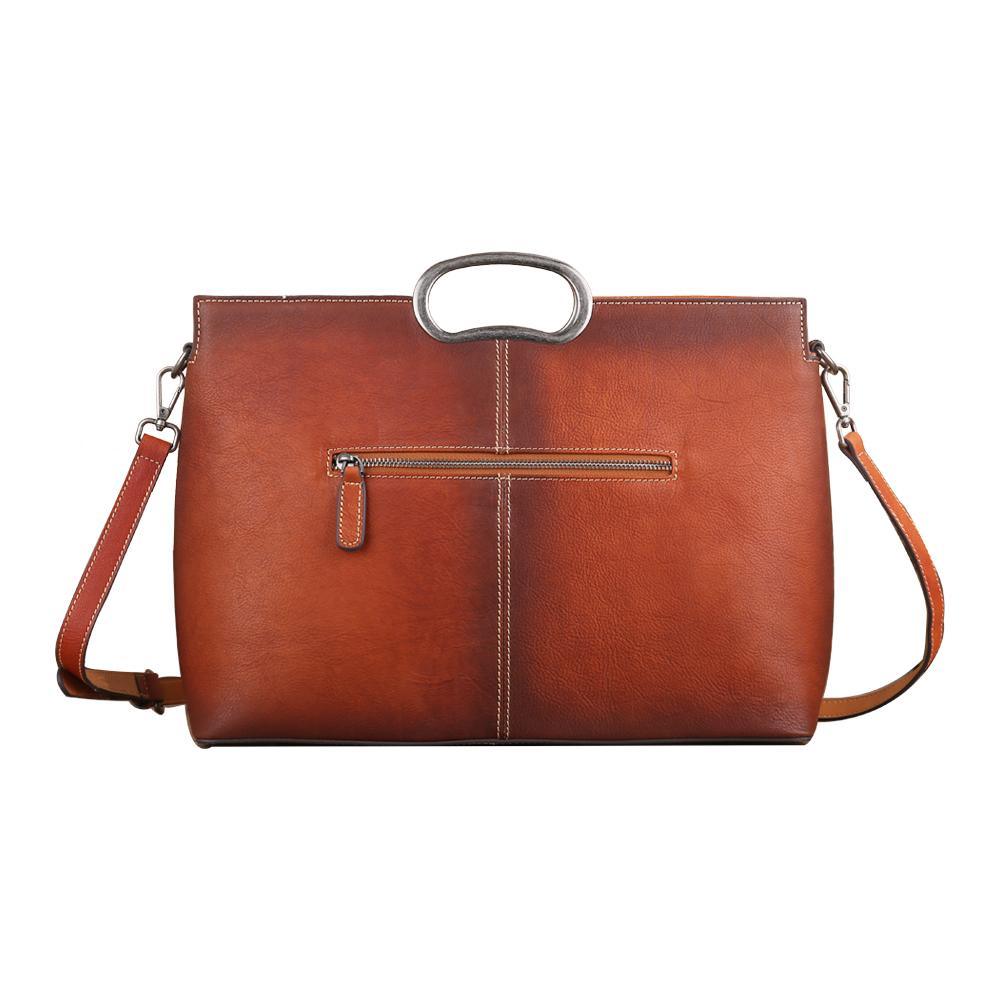 Rustic Charm Vintage Leather Handbag