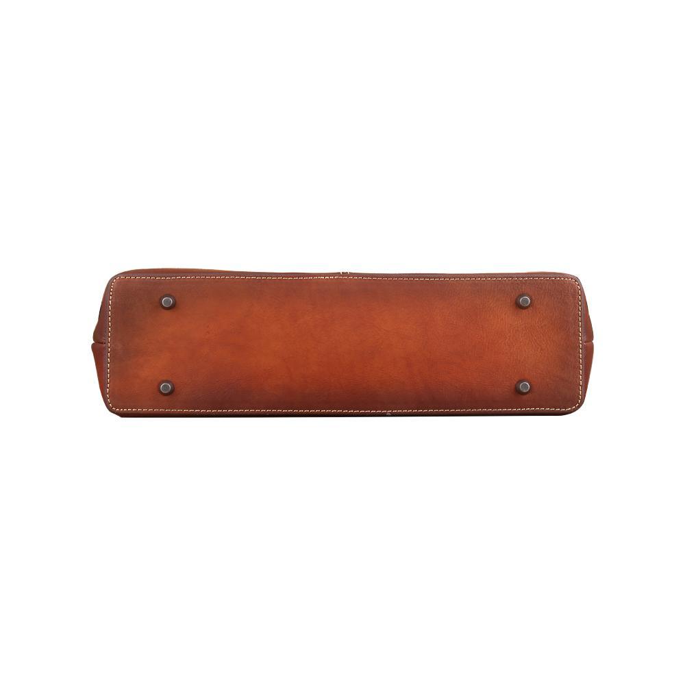 Rustic Charm Vintage Leather Handbag