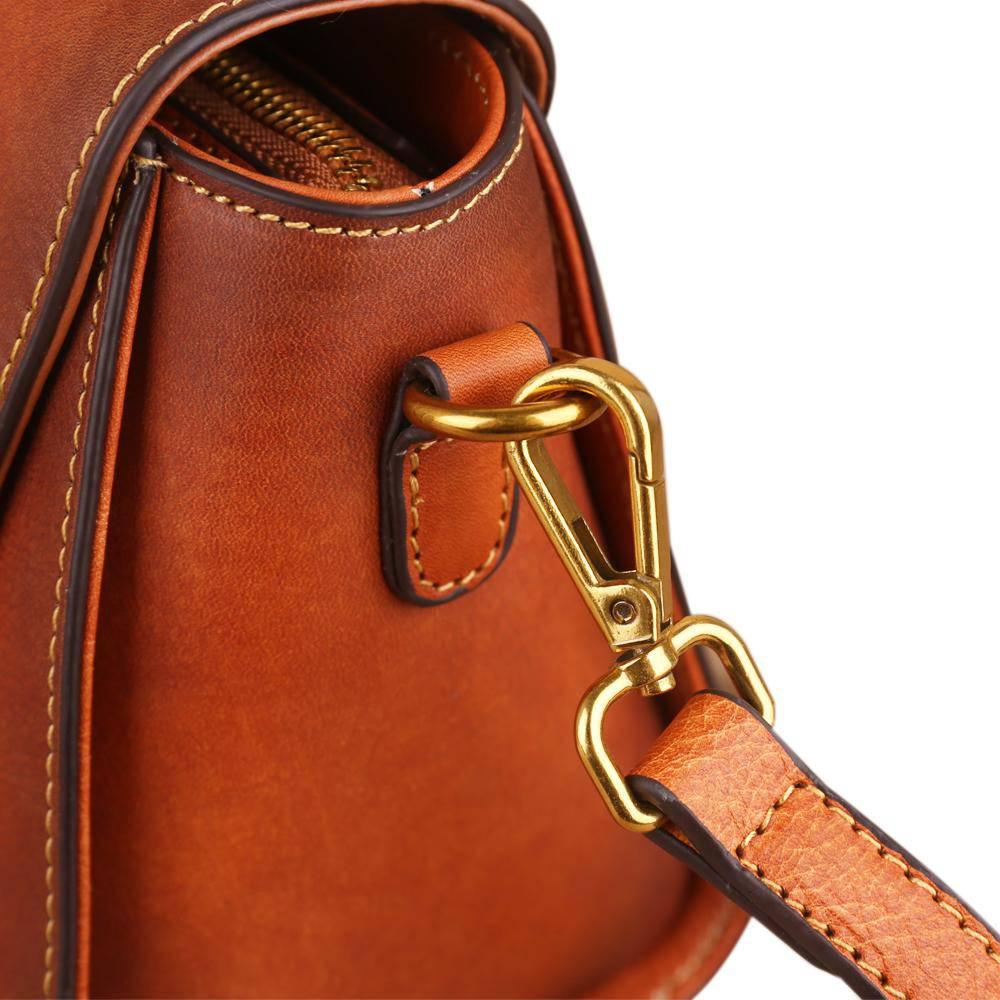 Rustic Elegance Vintage Leather Handbag