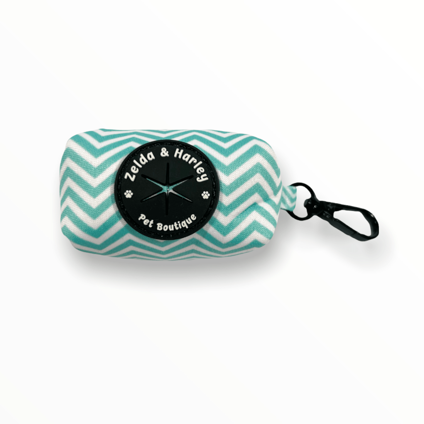 Zig Zag Wag Waste Bag Holder - Pastel Green