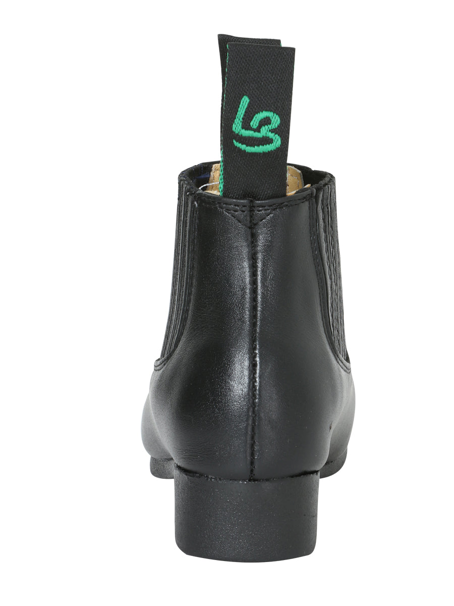 Rodeo Traditional Charro Boot - Leather in Black