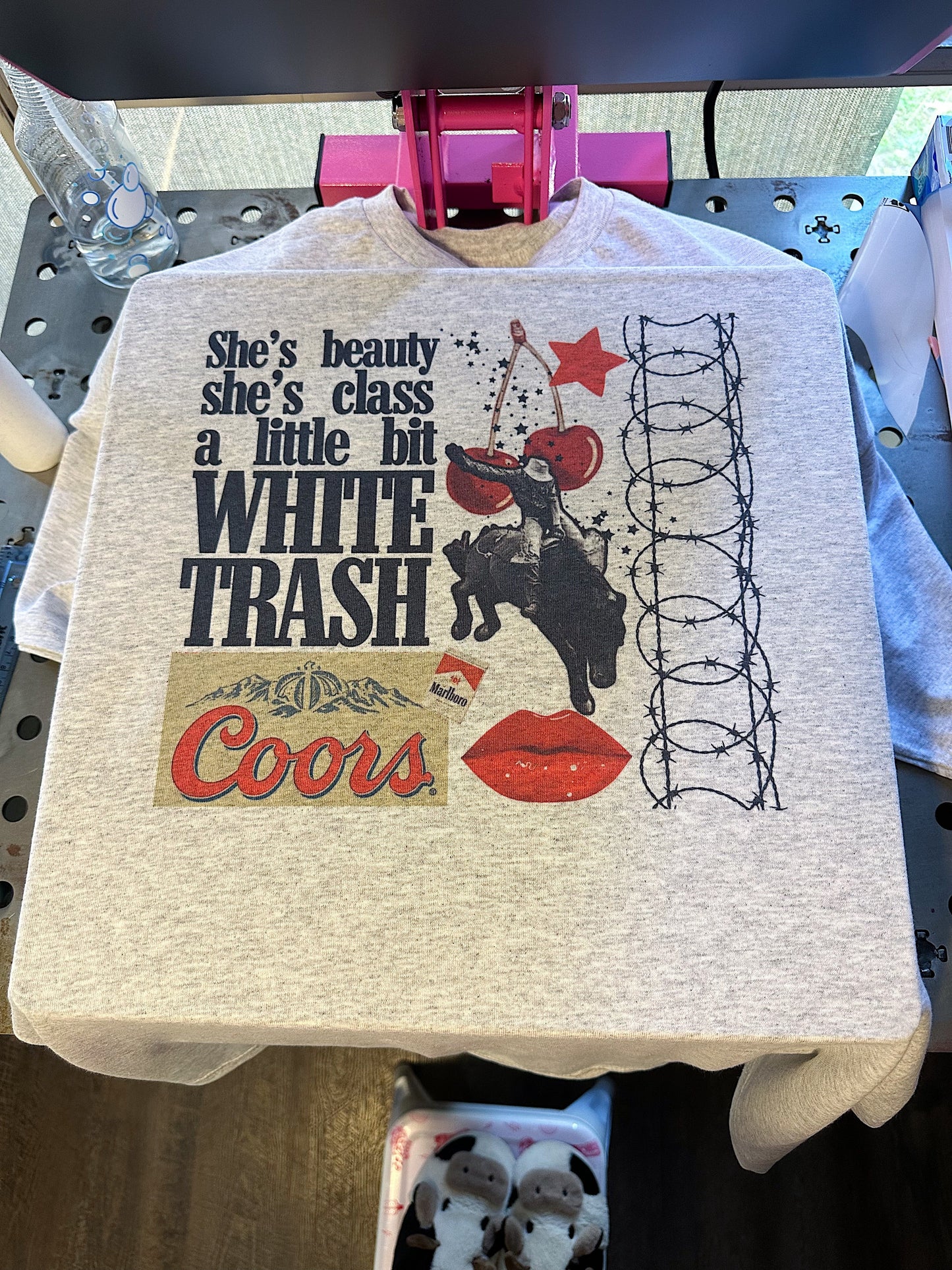 White Trash TEE or CREWNECK