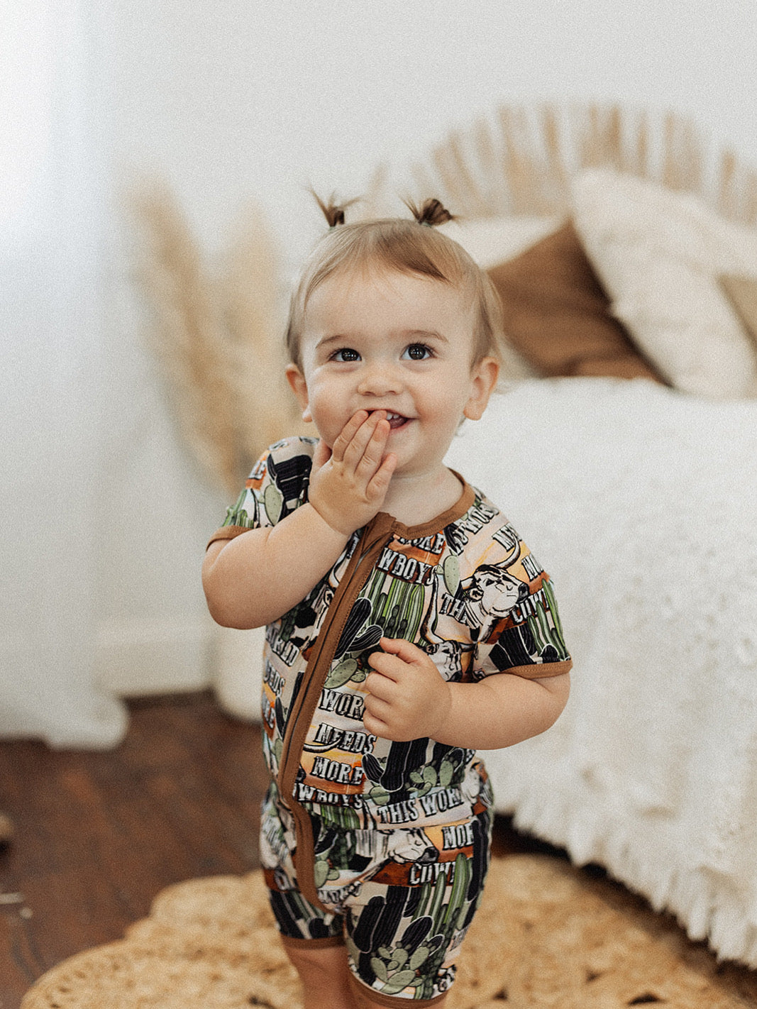 More Cowboys Bamboo Shortie