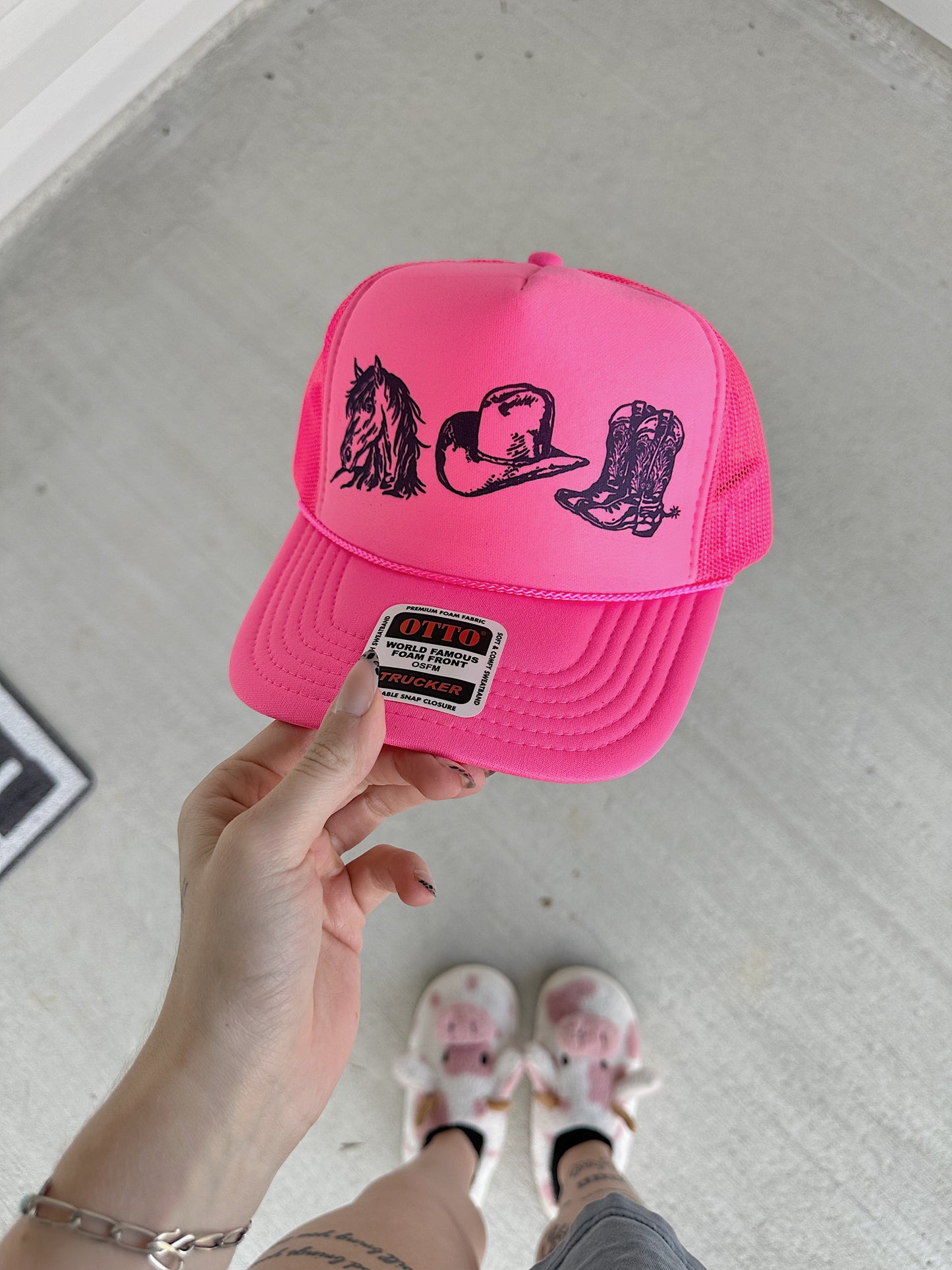 Cowboy Thingz Trucker Hat (Multiple Color Options)