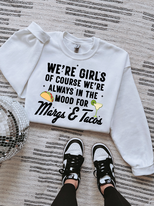 We’re Girls TEE or CREWNECK
