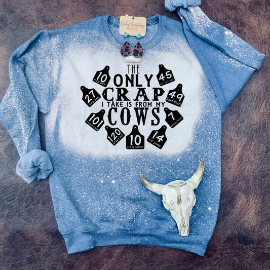 Cow Tag Western Sweatshirt