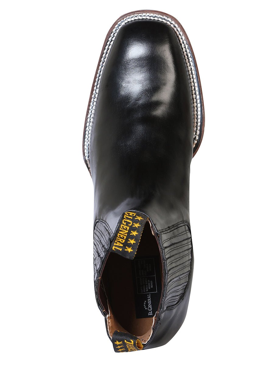 El General Boots Campero - Leather Privo in Black