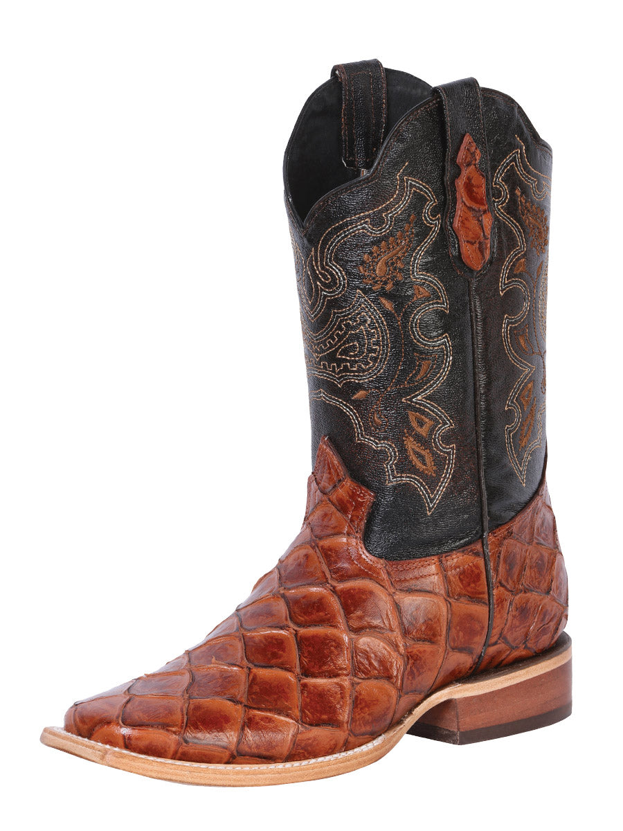 El General Rodeo Boot - Imitación  Pirarucu - Cognac 41793