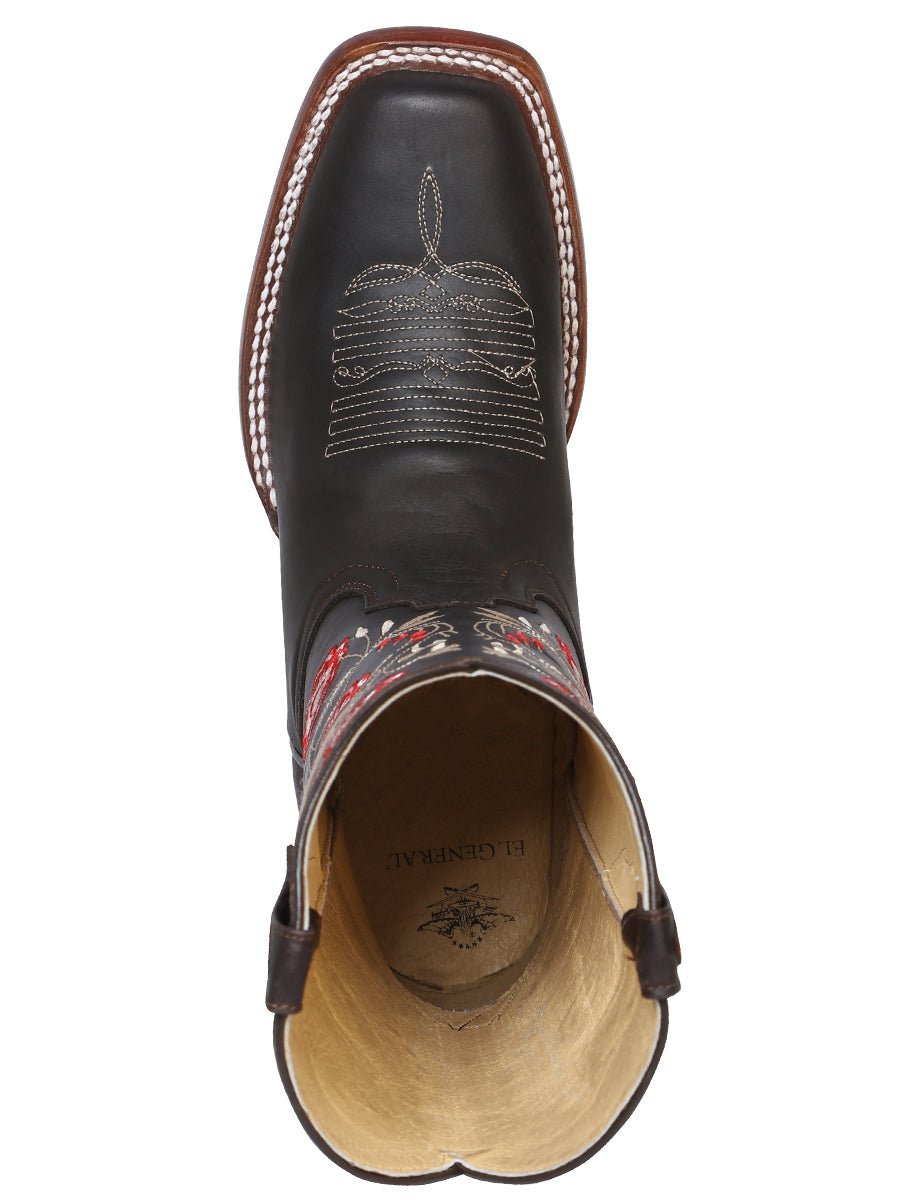 El General Womens Rodeo Boot in Dark Chocolate