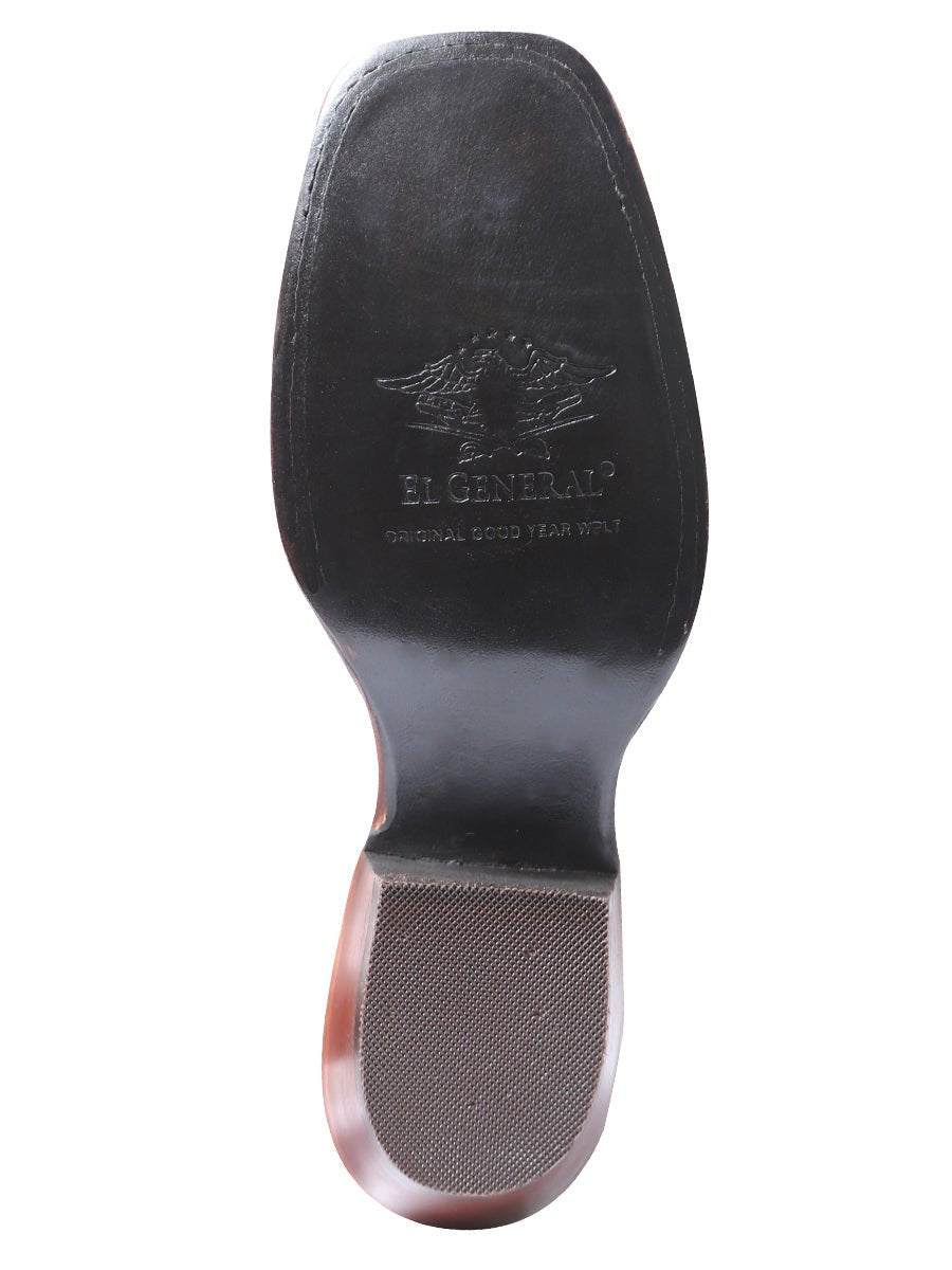 El General Womens Rodeo Boot in Dark Chocolate