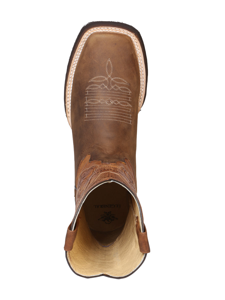 El General Rodeo Boot — Crazy Tan