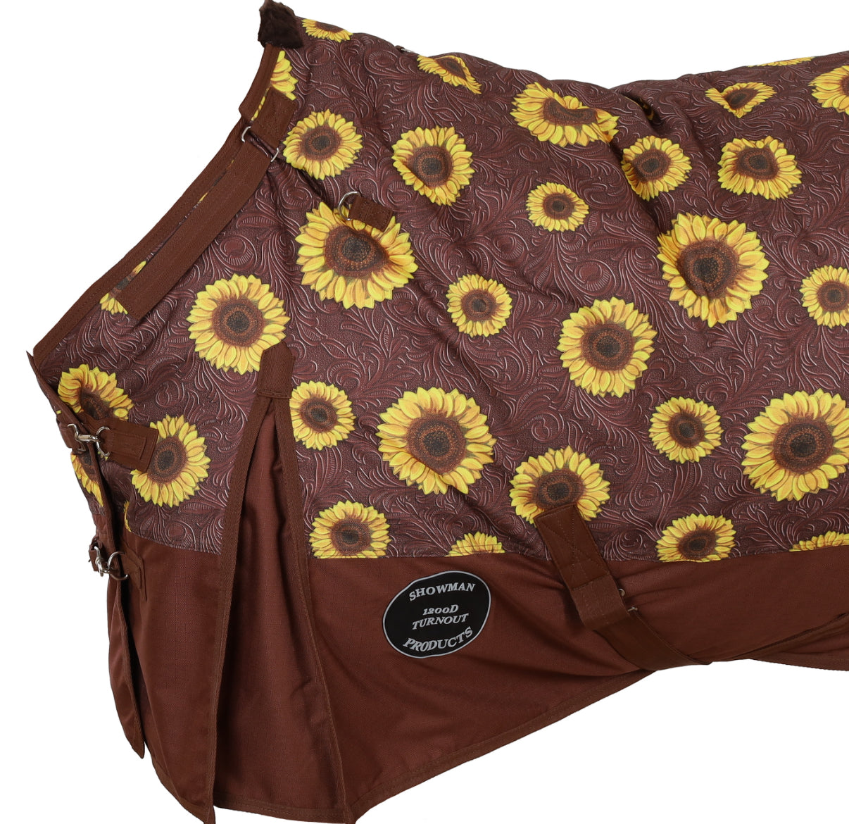 Showman Sunflower 1200D Waterproof and Breathable Turnout Blanket Product ID: S-307