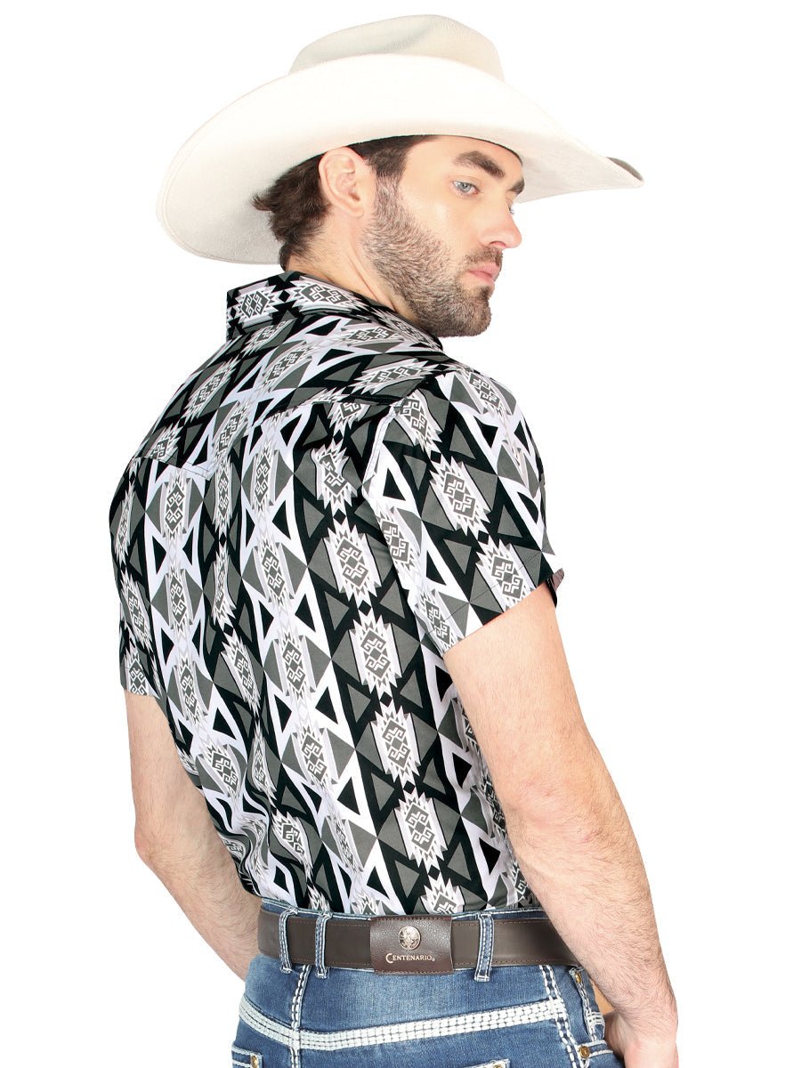 El General Western Shirt in Gray