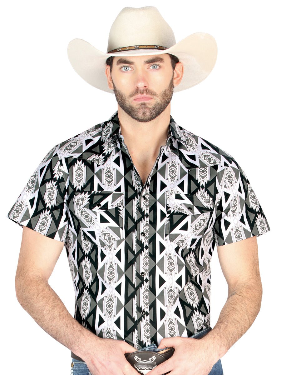 El General Western Shirt in Gray