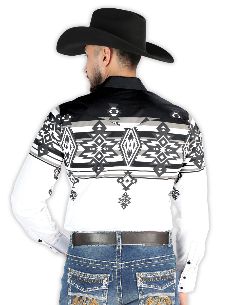 El General Casual Long Sleeve Shirt in Black