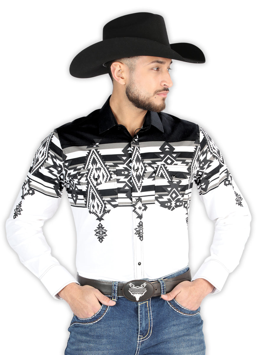 El General Casual Long Sleeve Shirt in Black