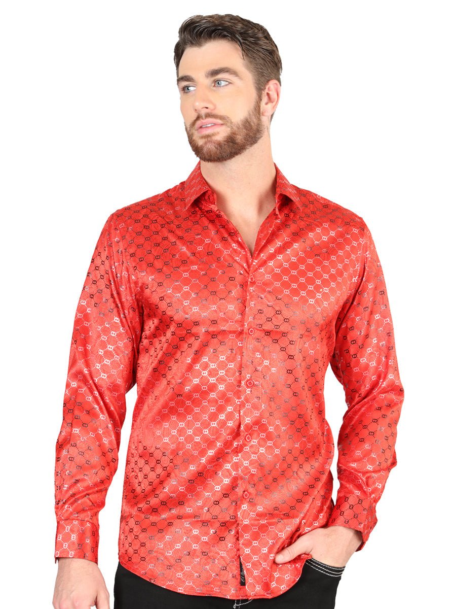 El General Red Casual Long-Sleeve Shirt