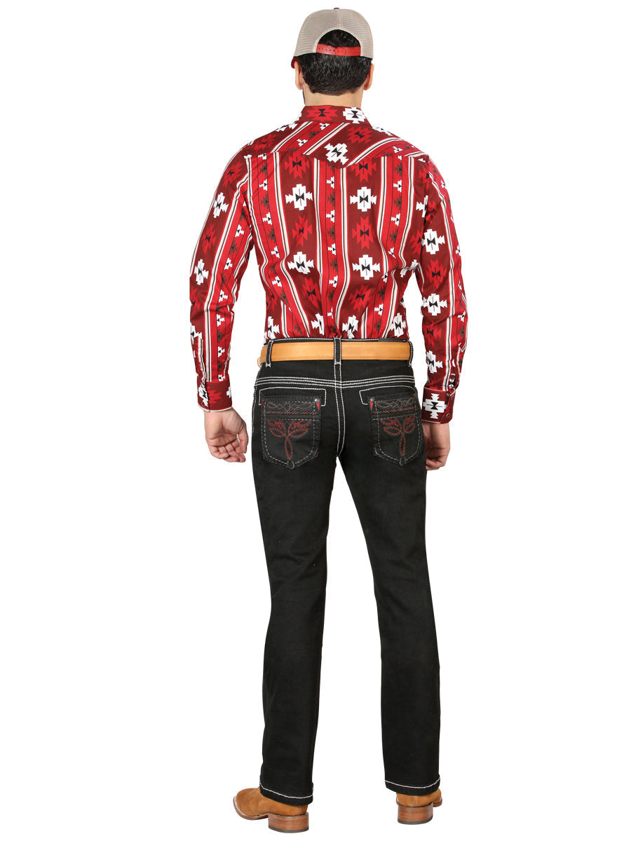 Centenario Bootcut Denim Jeans in Black