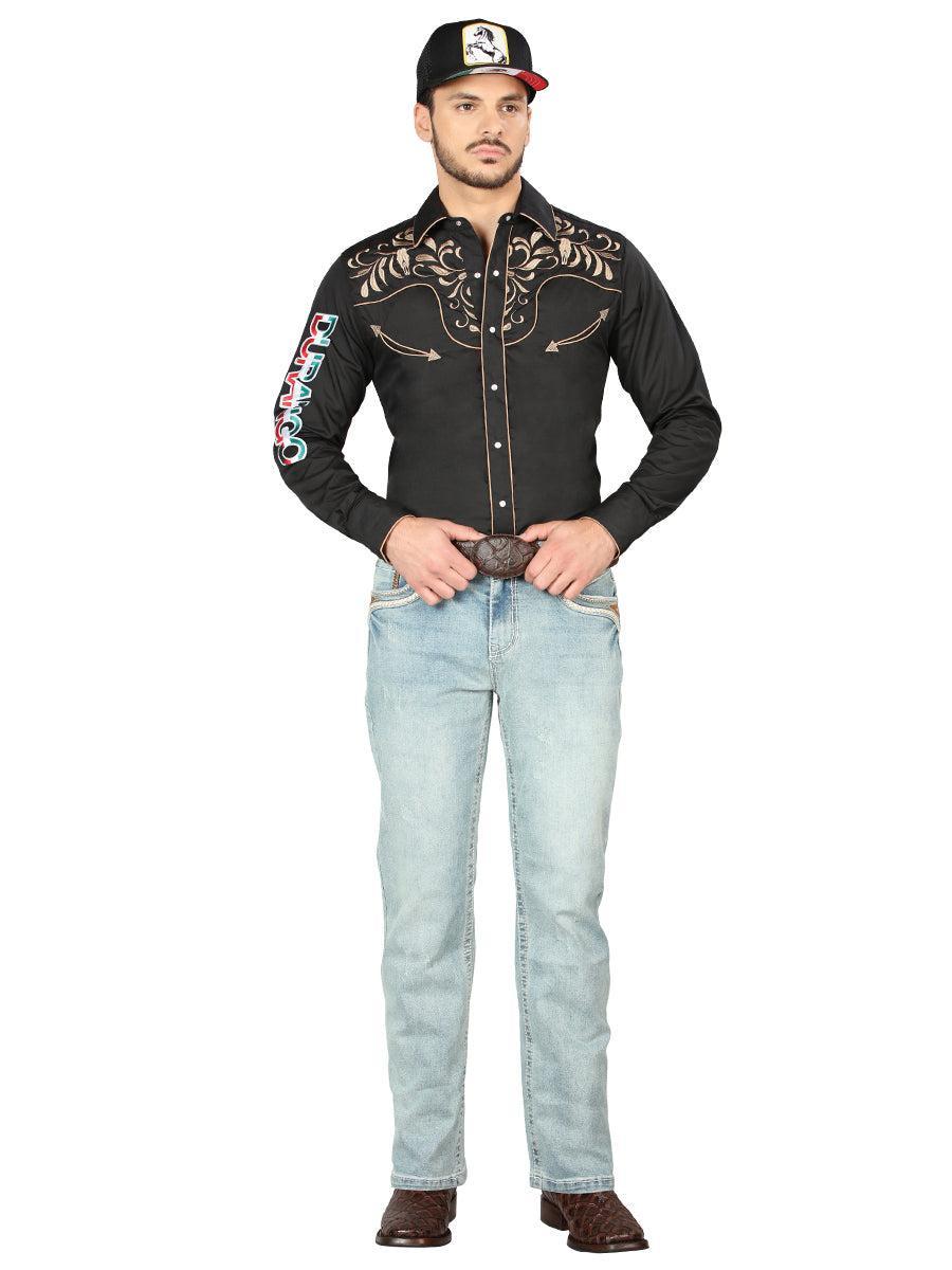 Centenario Bootcut Denim Jeans in Light Blue
