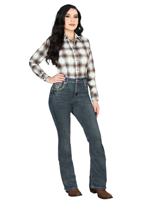 Centenario Bootcut Denim Jeans - Dark Blue 45032