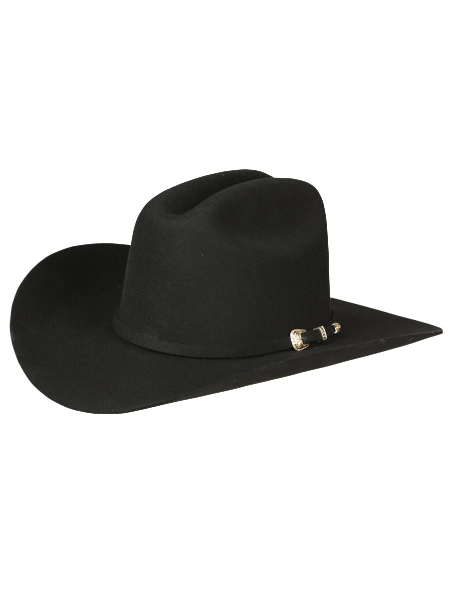 El General 50X Sinaloa Wool Cowboy Hat in Black